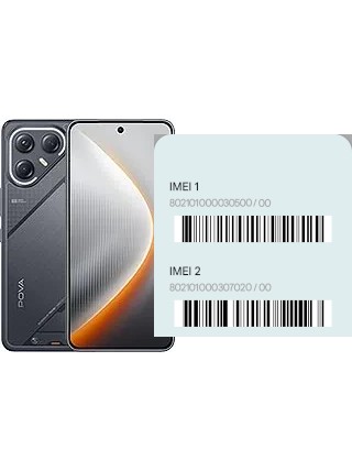 Como ver o código IMEI em Pova 7 Ultra