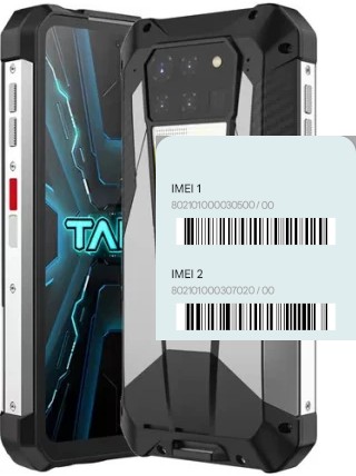 Como ver o código IMEI em 8849 Tank 3