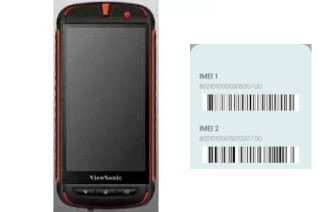Como ver o código IMEI em Viewsonic ViewPhone A8