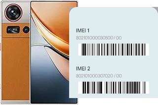 Como ver o código IMEI em nubia Z70S Ultra