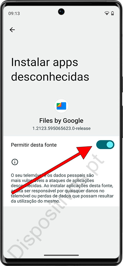 Permitir esta fonte