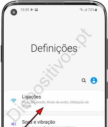 Conexões Samsung