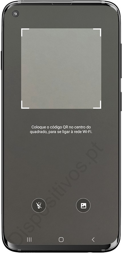 Digitalize o código QR WiFi