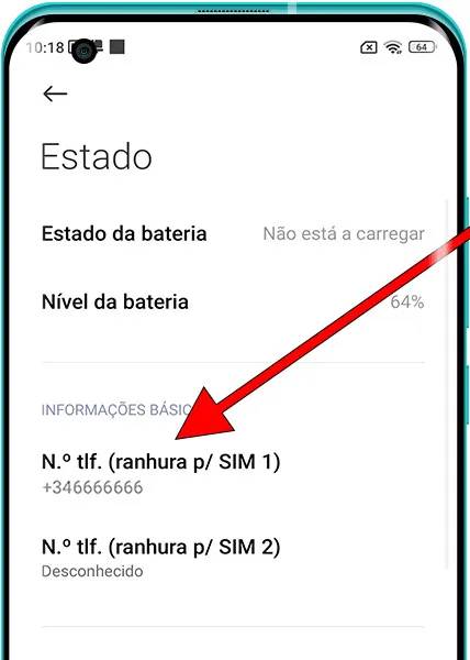 Como ver meu número de telefone em Xiaomi