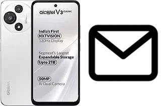 Configurar correio em alcatel V3 Classic