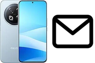 Configurar correio em Meizu Note 22 Pro