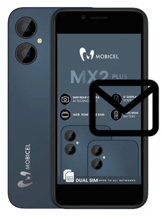 Configurar correio em Mobicel MX2 Plus
