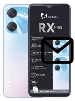 Configurar correio em Mobicel RX Pro