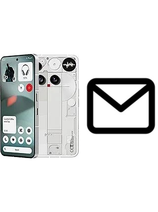 Configurar correio em Nothing Phone (3)