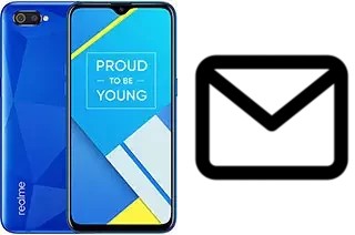 Configurar correio em Realme C2 2020
