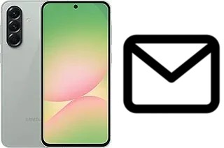 Configurar correio em Samsung Galaxy A56