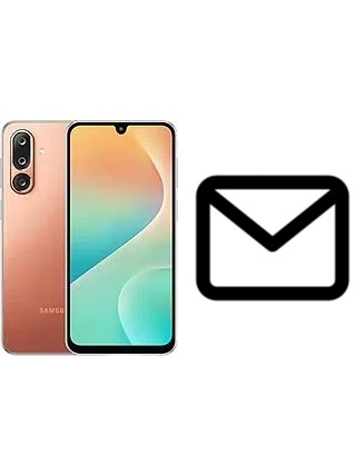 Configurar correio em Samsung Galaxy M36