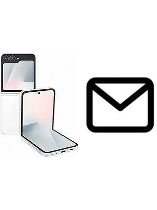 Configurar correio em Samsung Galaxy Z Flip7 FE