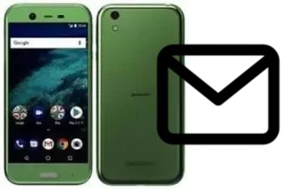 Configurar correio em Sharp Android One X1