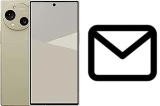 Configurar correio em Sharp Aquos R10