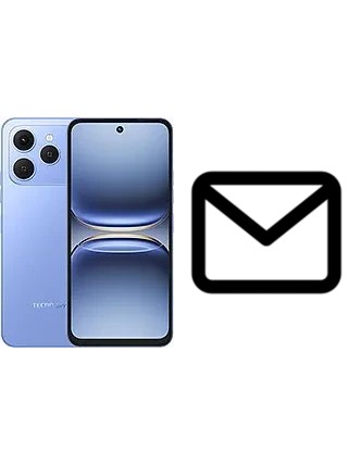 Configurar correio em Tecno Spark 40