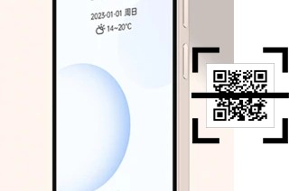 Como ler QR code no Duoqin Qin3 Pro?