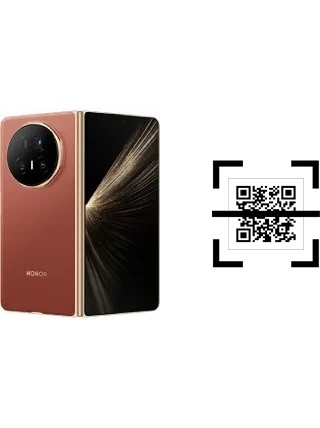 Como ler QR code no Honor Magic V5?