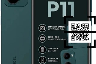 Como ler QR code no Mobicel P11?