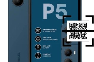Como ler QR code no Mobicel P5?