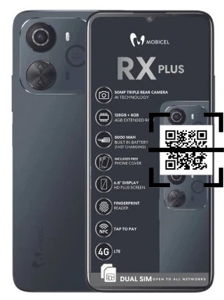 Como ler QR code no Mobicel RX Plus?