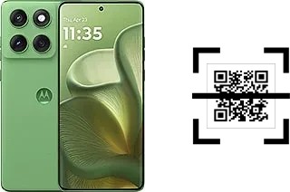 Como ler QR code no Motorola Edge 60?