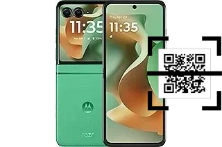 Como ler QR code no Motorola Razr 2025?