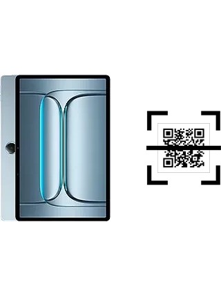Como ler QR code no OnePlus Pad Lite?