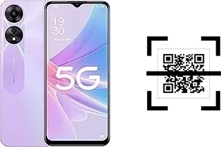 Como ler QR code no Oppo A58?