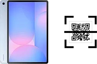 Como ler QR code no Samsung Galaxy Tab S10 FE+?