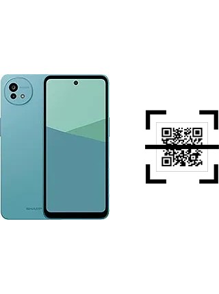 Como ler QR code no Sharp Aquos wish5?