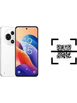 Como ler QR code no TCL 60 SE?