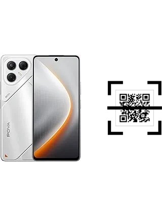 Como ler QR code no Tecno Pova 7?