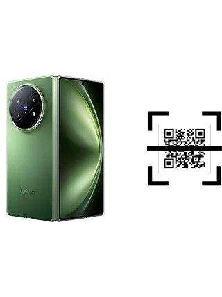 Como ler QR code no vivo X Fold5?
