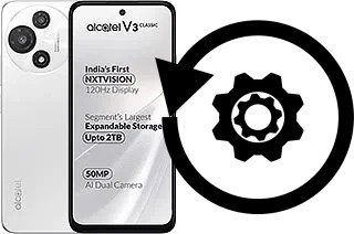 Como resetar um alcatel V3 Classic