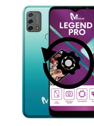 Como resetar um Mobicel Legend Pro
