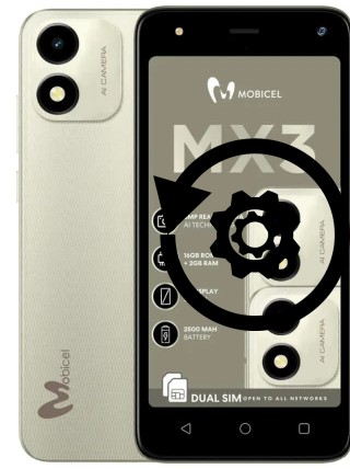 Como resetar um Mobicel MX3