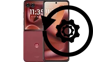 Como resetar um Motorola Razr 60 Ultra