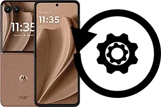 Como resetar um Motorola Razr+ 2025