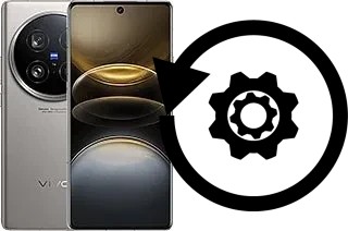 Como resetar um vivo X100 Ultra