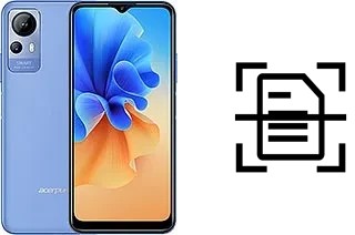 Digitalize documentos em um Acer one Liquid S162E4