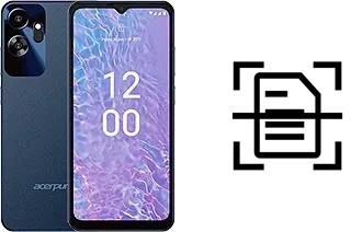 Digitalize documentos em um Acer one Liquid S272E4