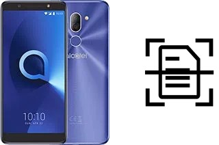 Digitalize documentos em um alcatel 3x