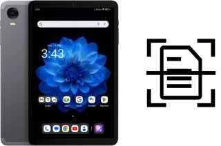 Digitalize documentos em um Alldocube iPlay 60 mini Pro