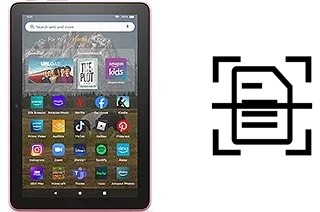 Digitalize documentos em um Amazon Fire HD 8 (2022)