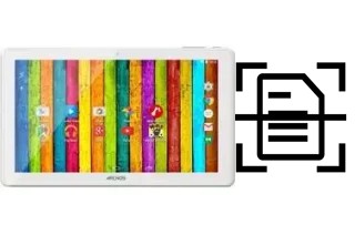 Digitalize documentos em um Archos 101d Neon