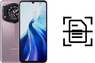 Digitalize documentos em um Cubot A30