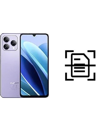 Digitalize documentos em um Cubot A40