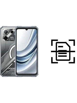 Digitalize documentos em um Doogee Blade GT Pro