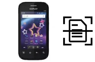 Digitalize documentos em um Explay A350